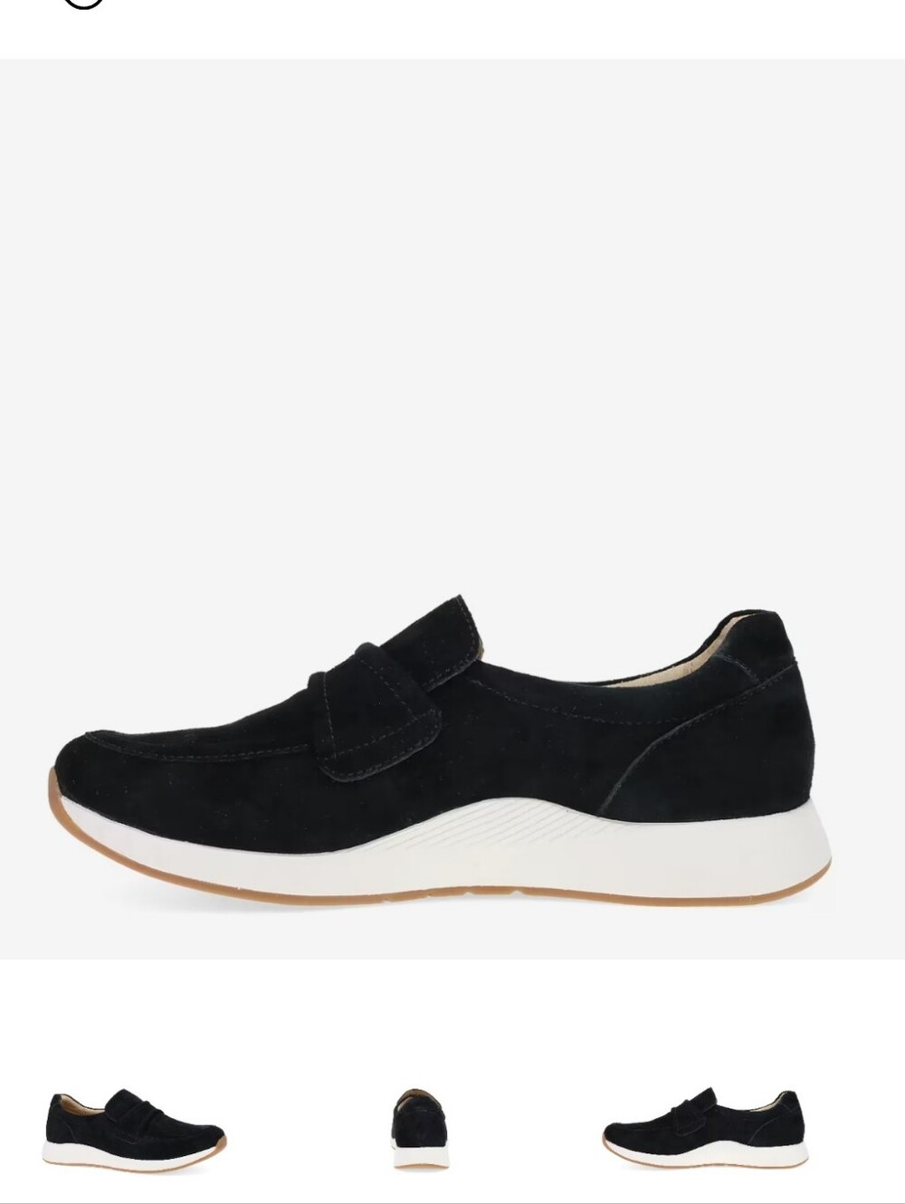 Dansko Clementine Soft Leather/suede Slip Ons Suzr 7.5 NWT
